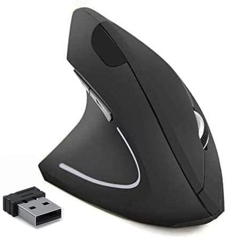 Left Hand 2.4g Left-handed Wireless Vertical Mouse Ergonomic Mi