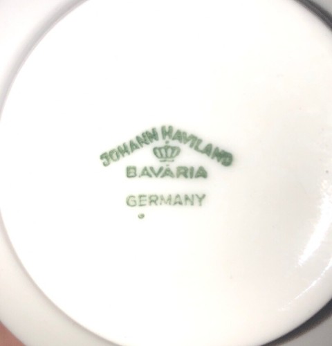 Johann Haviland Coffee Mugs Tea Cups Set Of 4 Forever Spring Bavaria Germany
