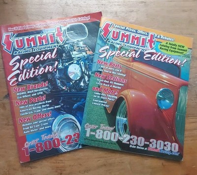 Summit Racing Equip Special Edition 2004, Lot Of 2 High Performance Auto Parts