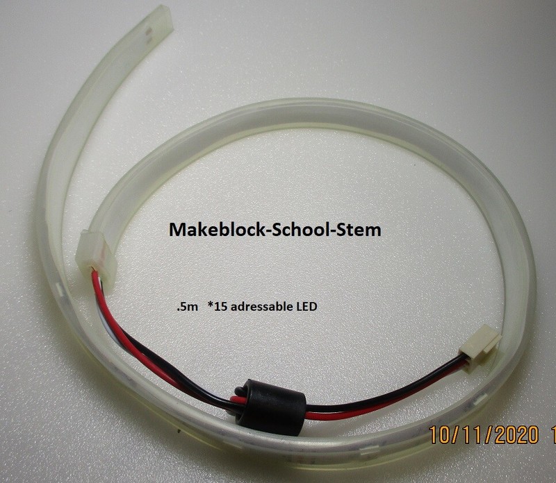 Makeblock LED RGB Strip-Addressable-( .5 Metre)  Arduino PI Compatible