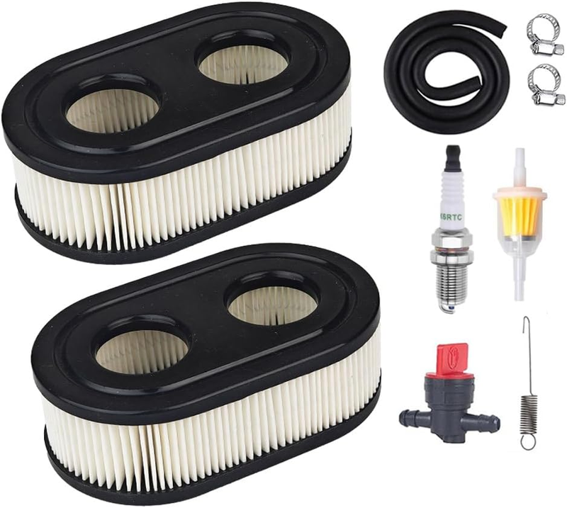 Air Filter Kit 9PCS for Briggs Stratton 593260 798452 09P00 09P702 550E 625