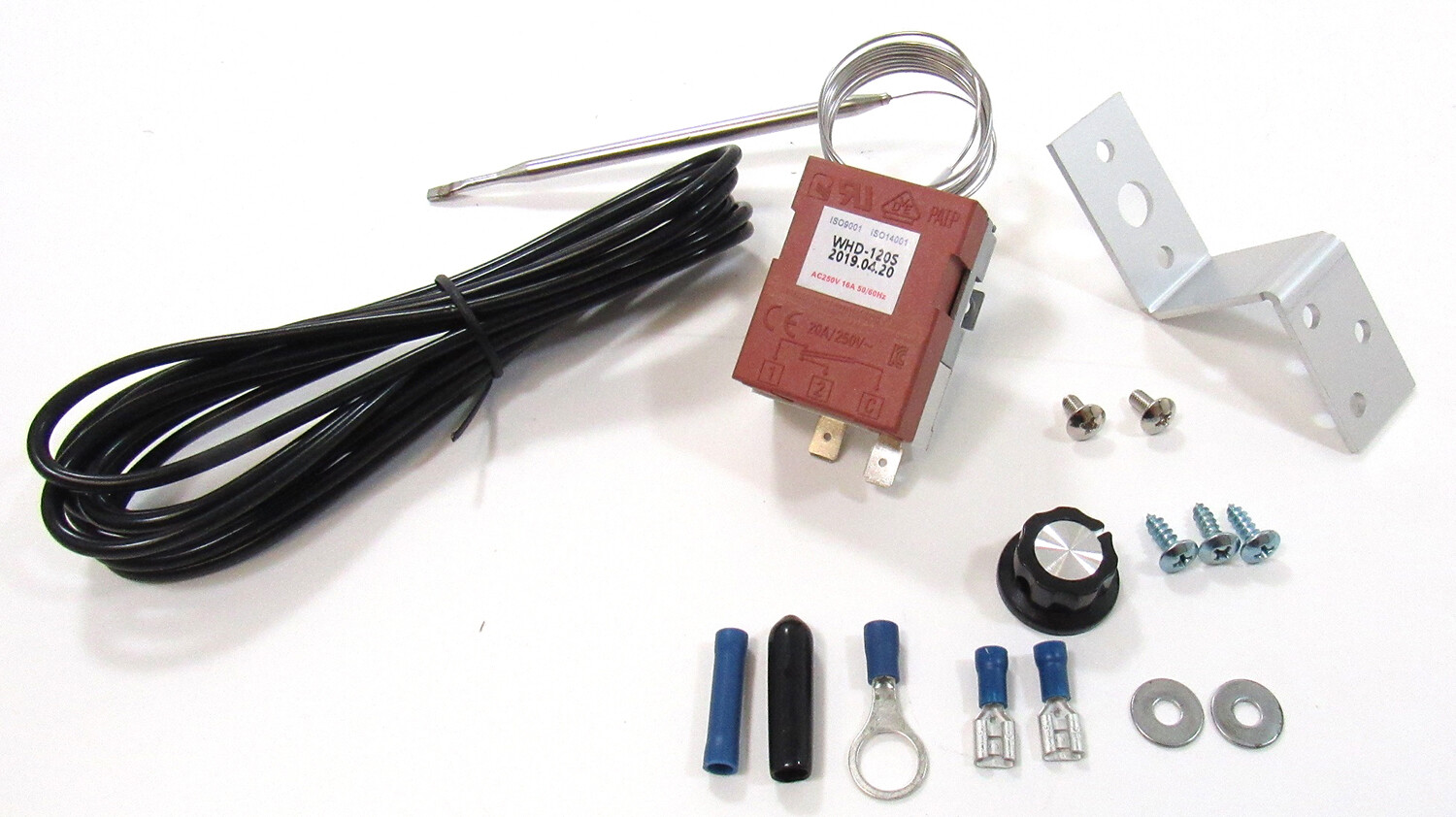 Adjustable Electric Cooling Fan Relay Control Kit 20 Amps 160 To 240