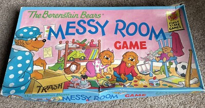 The BERENSTAIN BEARS Messy Room First Time Games board game