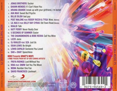 NOW THAT'S WHAT I CALL MUSIC! VOL. 71 [8/2] NEW CD