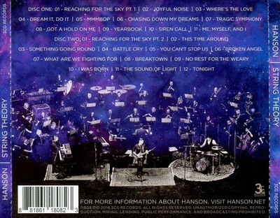 HANSON STRING THEORY NEW CD