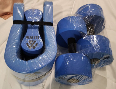 New Complete Swim Training Set Water Dumbbells Pull Buoy Leg Float Floating Belt