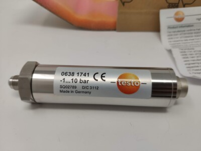 Testo 0638 1741 Stainless Steel Low Pressure probe, -1 to  bar Range