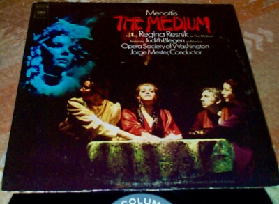 Menotti's THE MEDIUM Orig* COLUMBIA NMint REGINA RESNIK Opera Society Washington