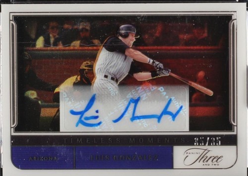 2022 Panini Three and Two - Luis Gonzalez #TMA-LG