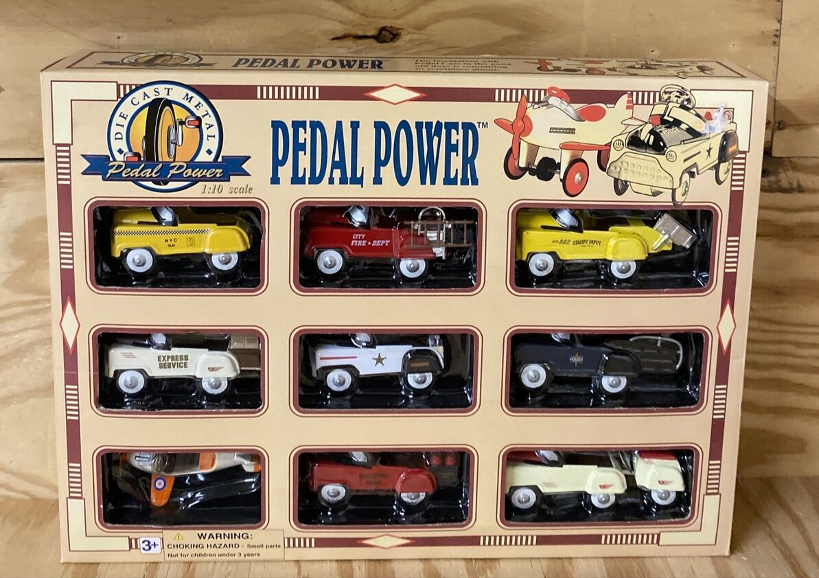 Pedal Power Die Cast 1:10 Scale 9 pack | eBay