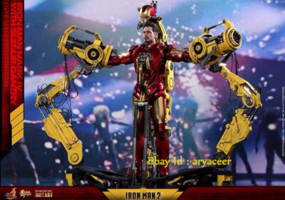 HOTTOYS HT MMS462D22 Iron Man 2 MK4+ Demolition Set Action Figure Model In Stock