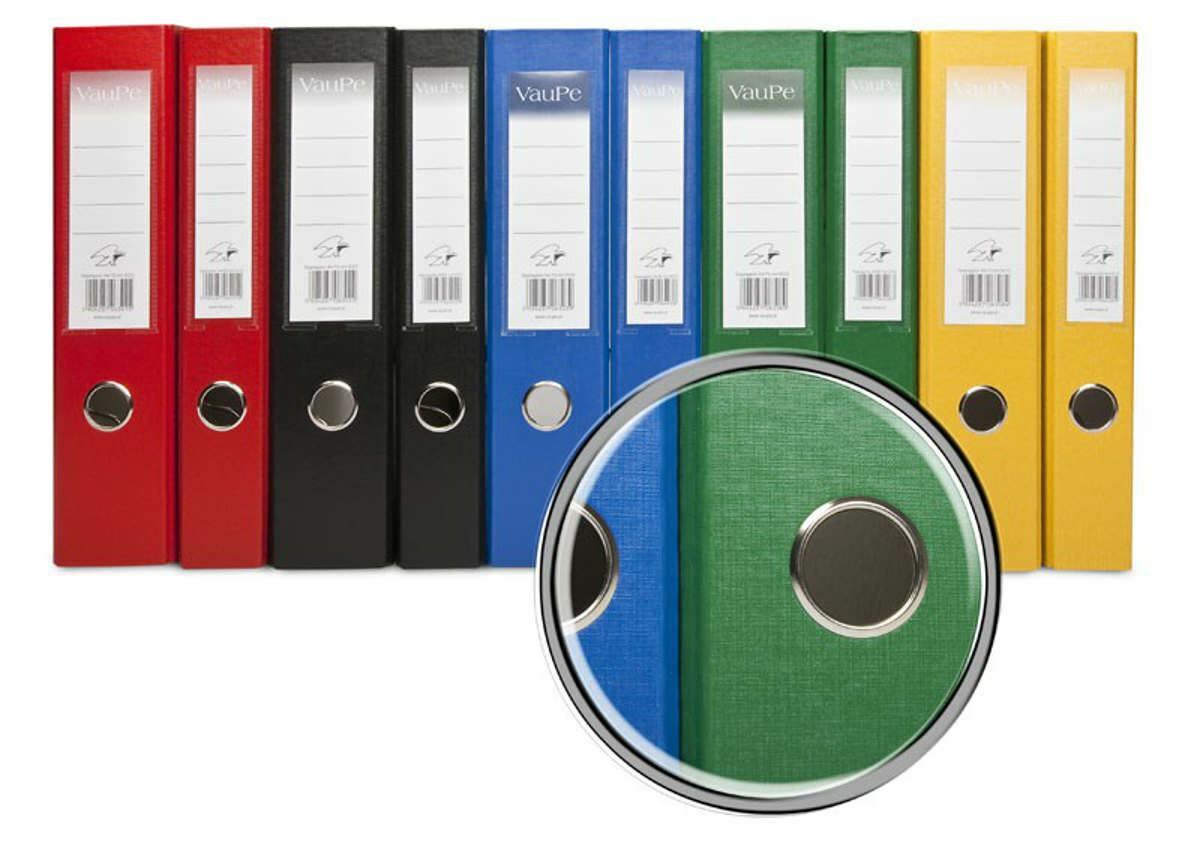 Lever Arch Files A4 Pack of 10 Folders Compressor Bar Ring Binder