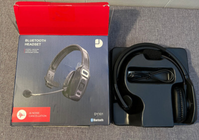 Bluetooth Headphones with Microphone, DYTOLE DY101 Noise Cancelling Headset New!