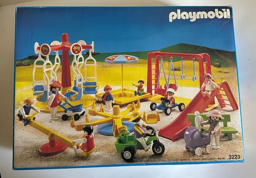 VINTAGE PLAYMOBIL SET 3223 PLAYGROUND SET IN OPEN BOX