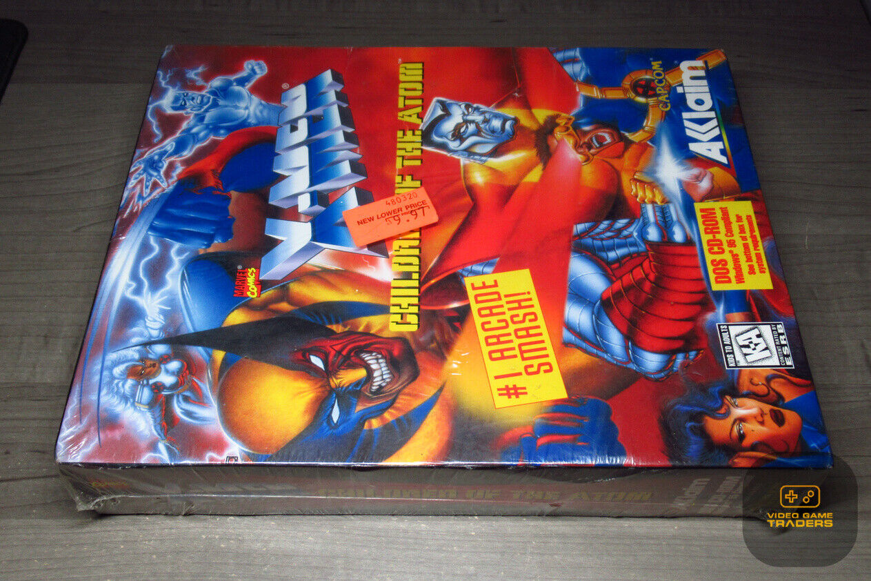 X-Men: Children of the Atom BIG BOX (PC, 1997) FACTORY X-Men: Children of the Atom BIG BOX (PC, 1997) FACTORY