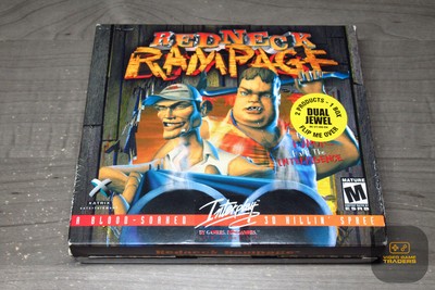 Redneck Rampage + Redneck Rampage Rides Again Dual Jewel (PC, 2001) NEW! - RARE!