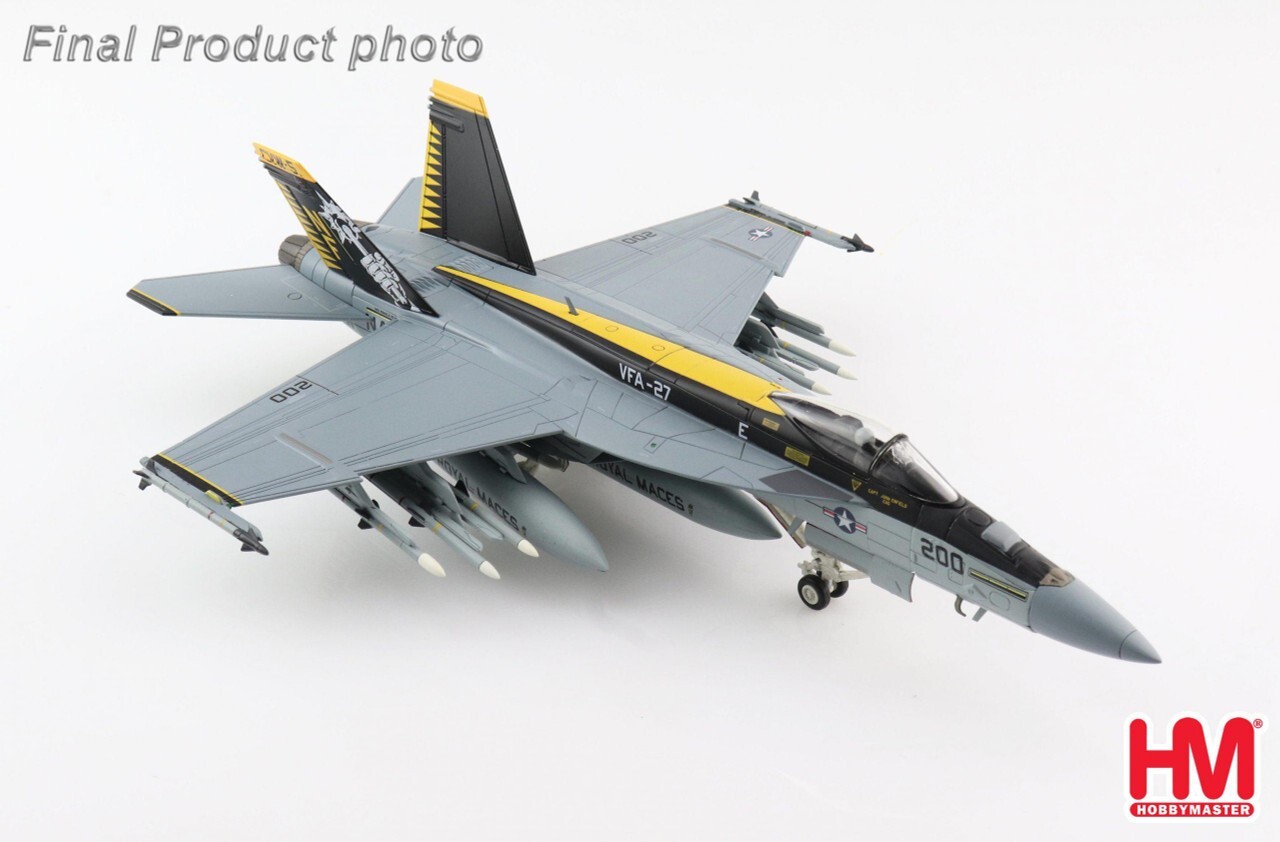 【未使用品】HOBBYMASTER F/A-18E HA5106 Hobby Master - HA5125 - F/A-18E Super Hornet, VFA-27, Royal