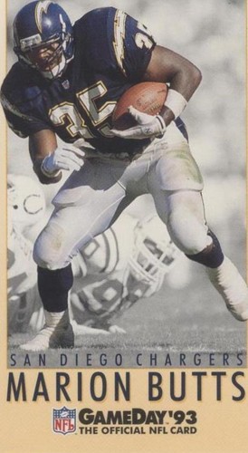 1993 Fleer GameDay Marion Butts #23