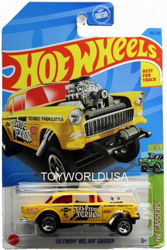 ミニカー HotWheels 50 FAVORITES Bel Air Gasser Hot Wheels 50th Anniversary Favourites 55 Chevy Bel Air