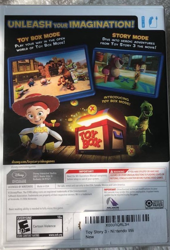 Toy Story 3 Will Video Game