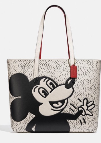❤️ Coach Disney Mickey Mouse X Keith Haring Highline Brass