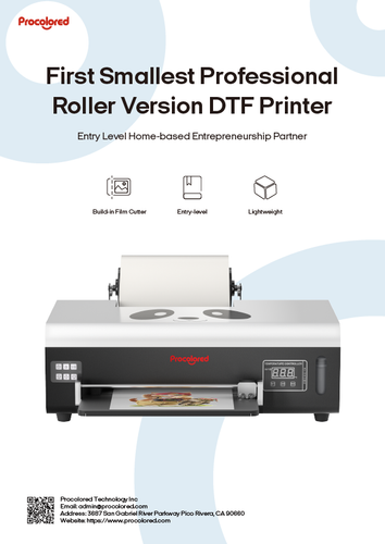 Procolored A4 L800 DTF Printer Direct to Film Dark and White DIY Clothing Print