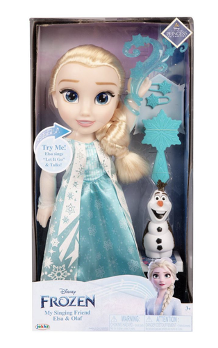Disney Frozen My Singing Friend Elsa & Olaf New With Box | eBay
