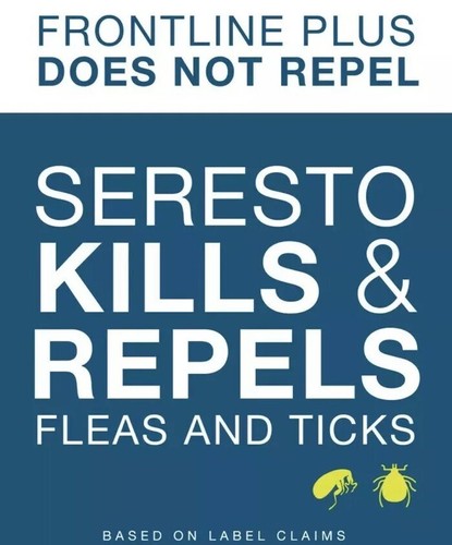 Seresto Flea and Tick Prevention Collar for Large Dogs, 8 Month Flea and Tick Pr