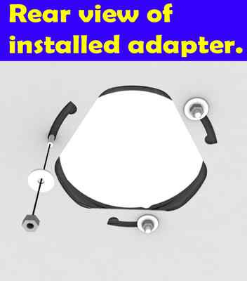 Speaker Adapters for Select Mitsubishi Vehicals Front and Rear Door SAK107_475