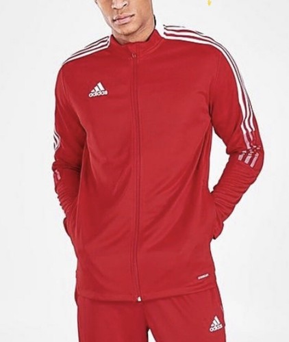 Adidas tiro21 aeroready full zip track jacket men's size Medium