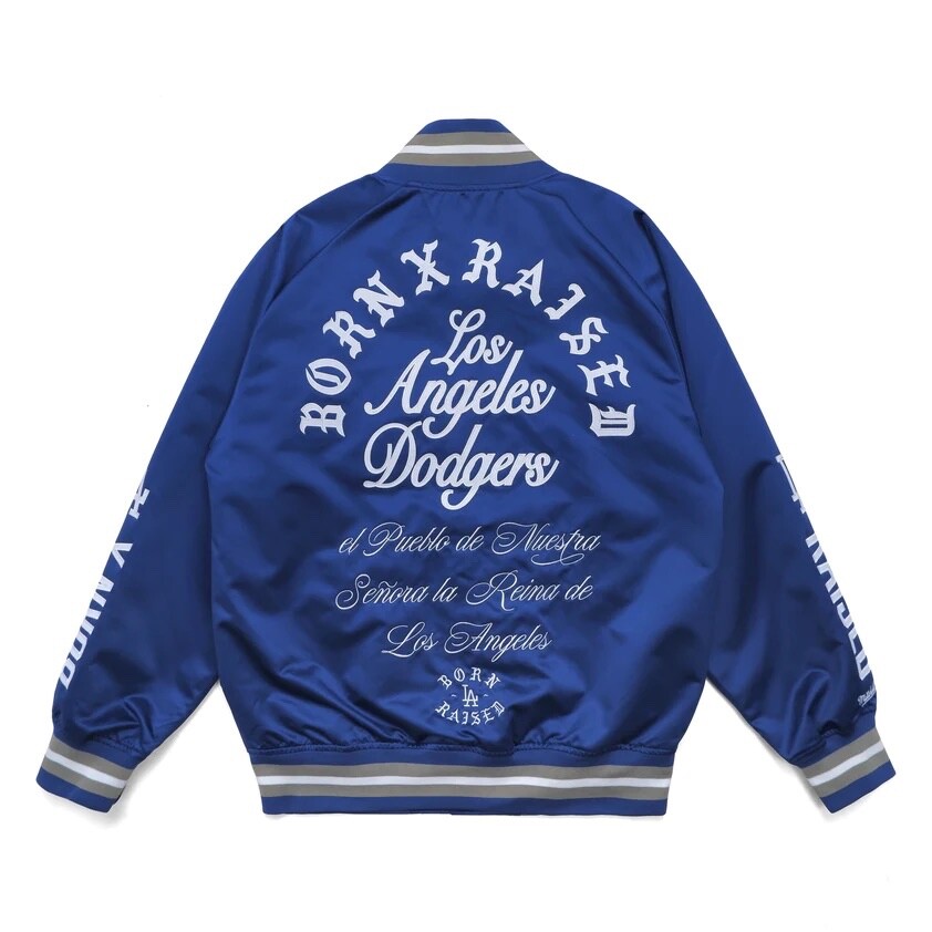 Born x Raised Dodgers Mitchell & Ness Post Season Jacket Size ...