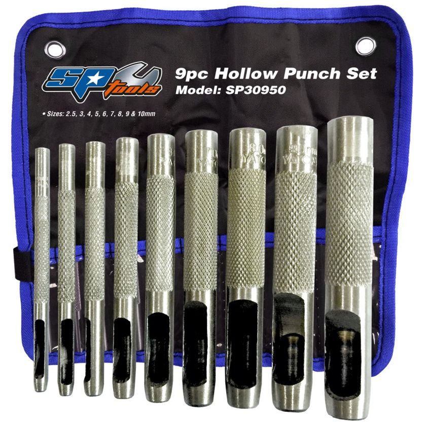 SP Tools 9 Piece Hollow Punch Set SP30950 eBay