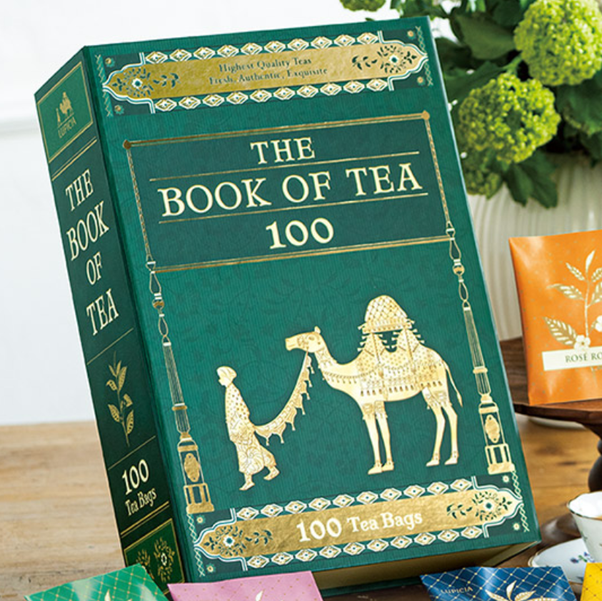 LUPICIA THE BOOK OF TEA 100 carefully selected tea bags