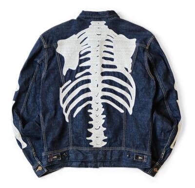 kapital 11.5oz denim Mexican tuxedo westerner indigo bone