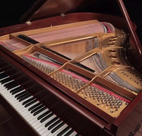 BEAUTIFUL STEINWAY AND SONS MODEL M LOUIS XV PIANO