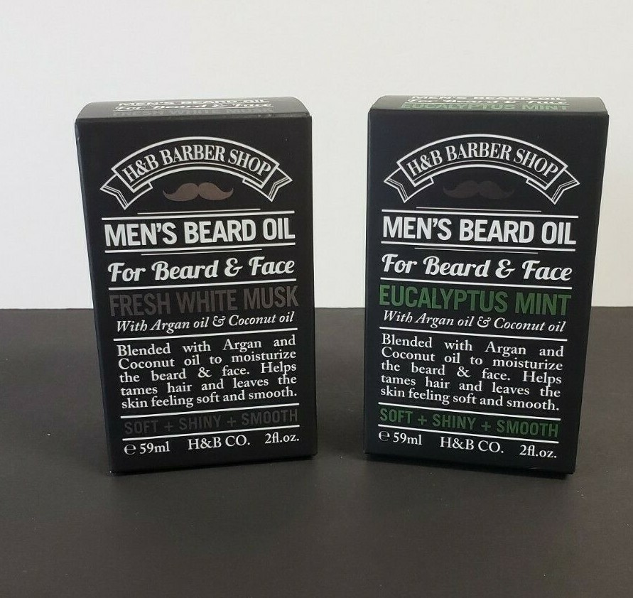 H B Barber Shop Men Beard Oil