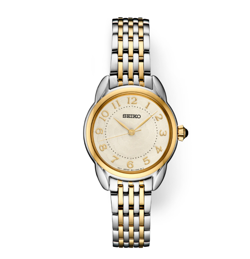 Pre-owned Seiko Women's Two Tone  Watch Sur562 ( Fedex 2 Day Shipping)