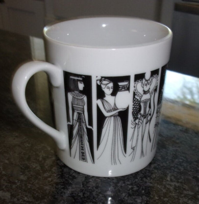 COFFEE CUP/ MUG - CENTURIES OF FASHION - LADIES CLOTHING - SCHMID FOR JACOBSON