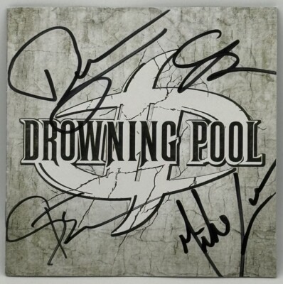 Self Titled by Drowning Pool CD 2010 Eleven Seven Music Autographed by Full Band