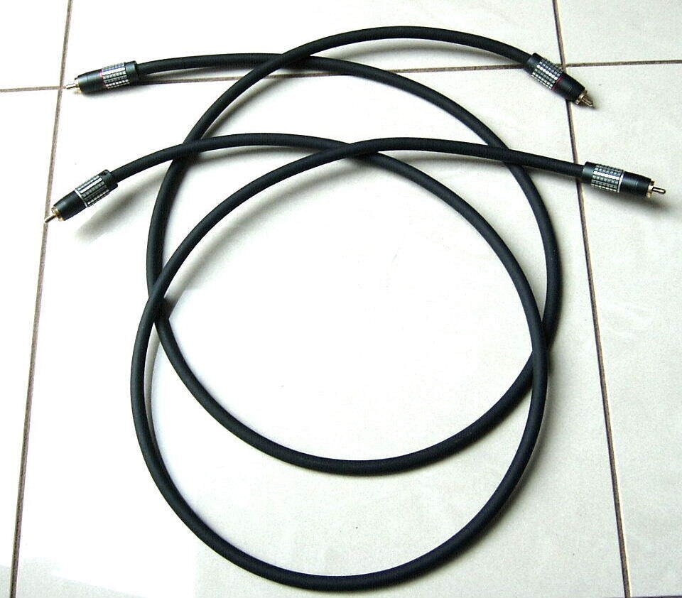 audio-technica AT7225 ラインケーブル RCAコネクタ Audio-Technica: Replacement RCA Cable with Grounding Wire