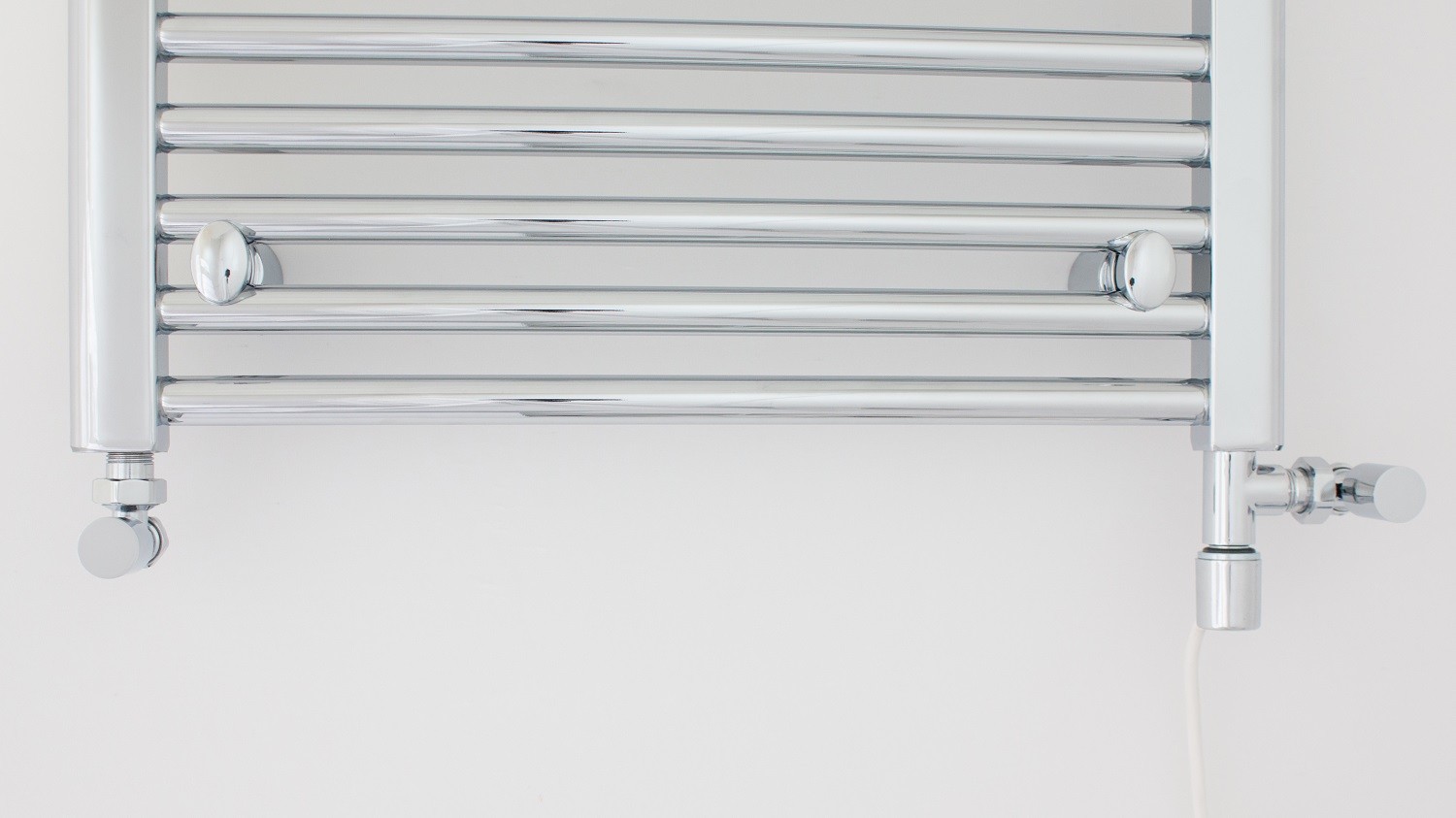 Chrome Dual Fuel Kit Conversion for Heated Towel Rail Radiator Element