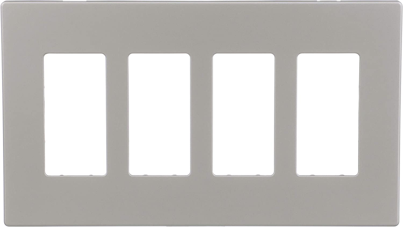 PJS264SG-SP-L Wall Plates, One Size, Silver Granite