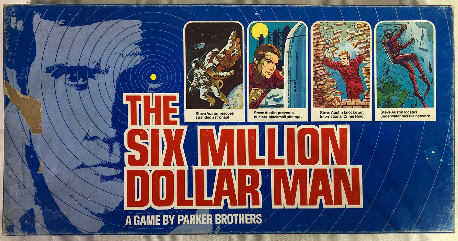 Pretender　six million dollar man Six Million Dollar Man Steve Austin Mustache Action Figure