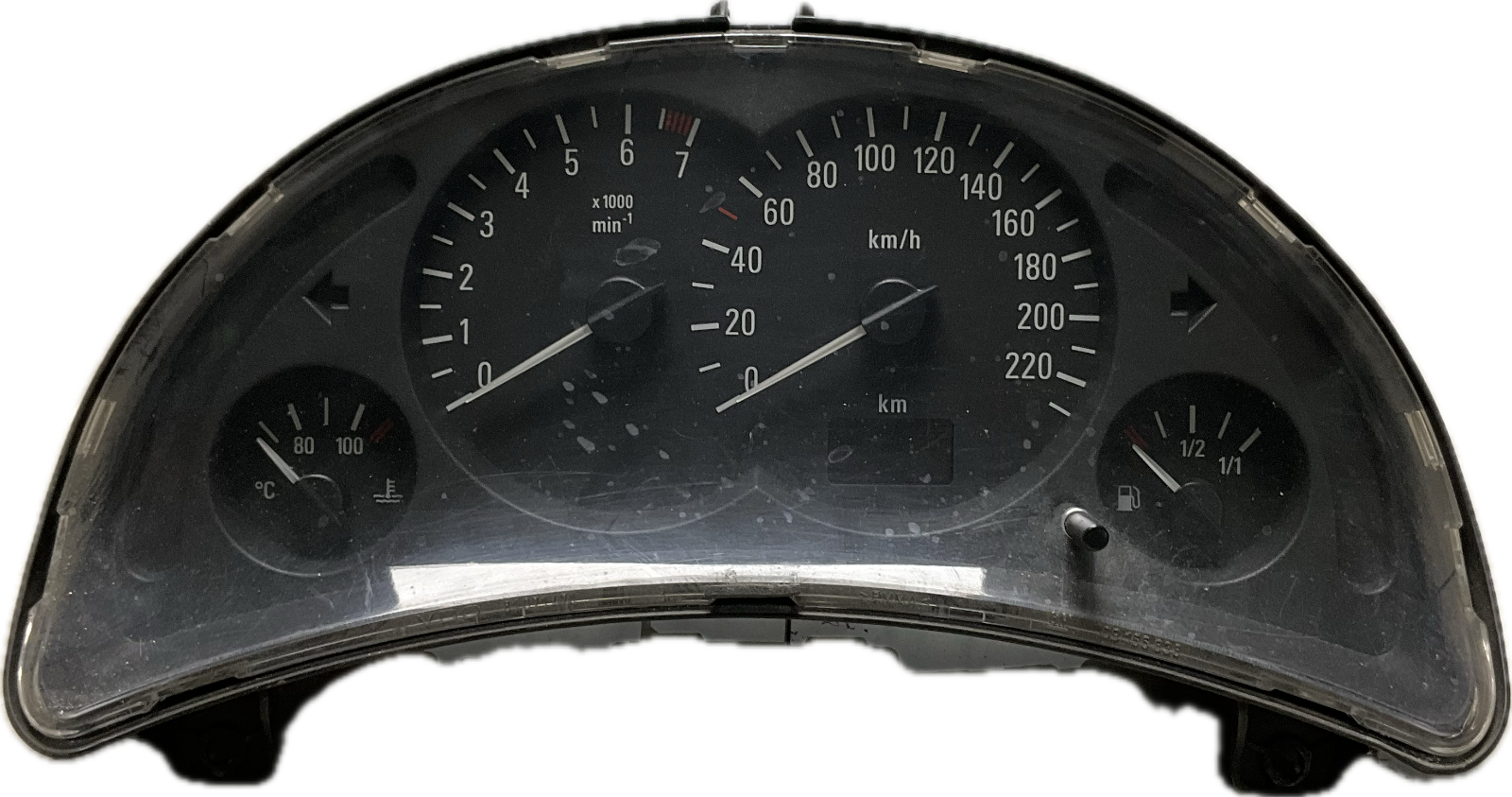 Quadro strumenti cruscotto per OPEL CORSA C codice ricambio: 09166814FL ricambio