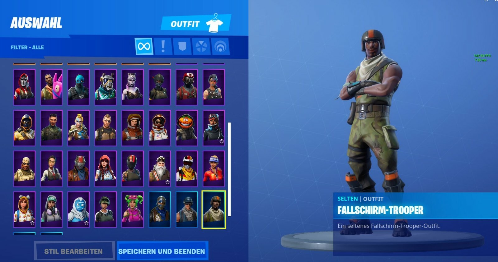 startseite - fortnite alle fallschirme