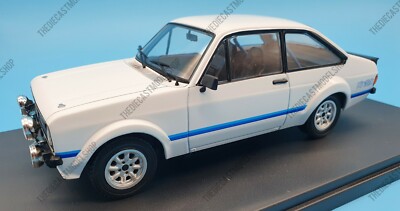 Whitebox 1:24 Scale Diecast Model Car - 1978 Ford Escort Mk2 RS1800 in White