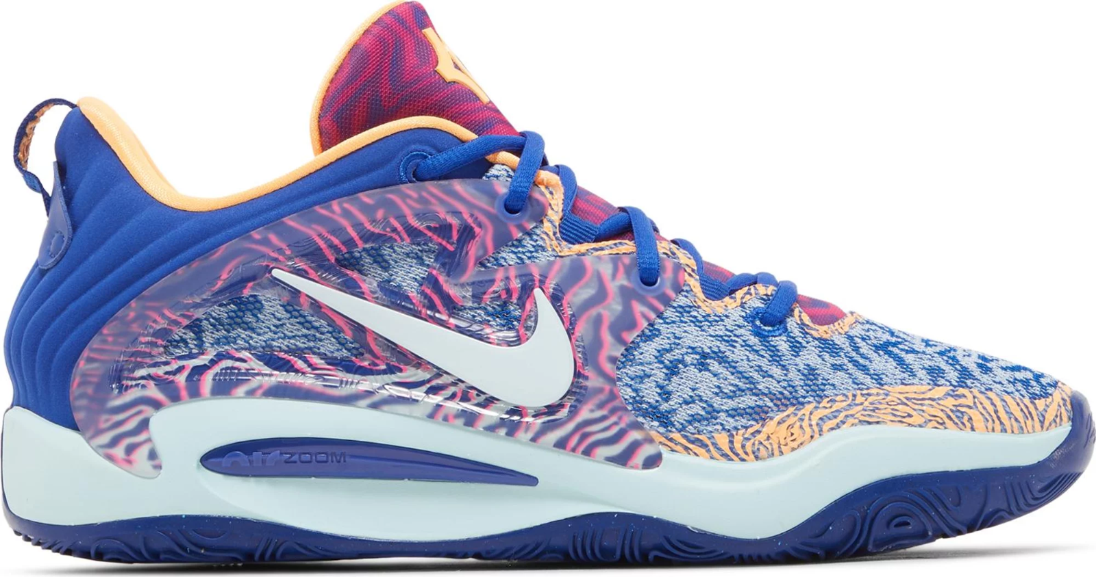 Мужские кроссовки Nike KD 15 Collier Minnesota Lynx Royal Blue Orange White DC1975-400 12,5