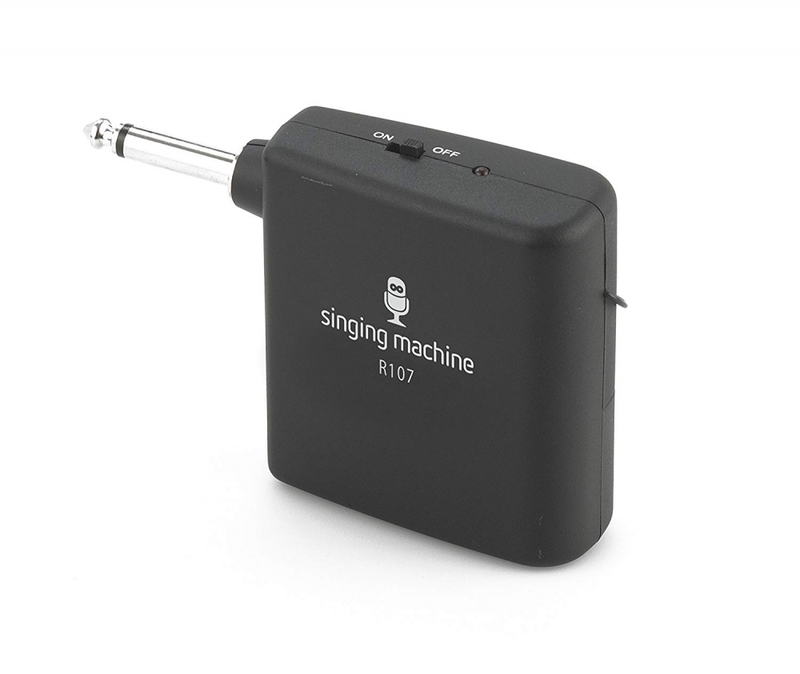 Singing Machine SMM-107 Karaoke Wireless Microphone (Black)
