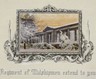 1920s US Naval Academy  Christmas Card, Bancroft Hall, Cruiser, Midshipmen, USNA