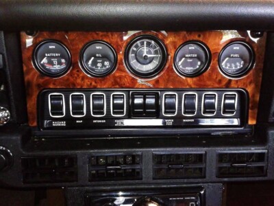 Jaguar Center Dashboard Panel XKE, E-Type Wood, Walnut Burl 1968-1974 4.2 & 5.3 